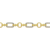 Gabriel & Co. 14k Two Tone Gold Hampton Diamond Tennis Bracelet