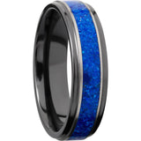 Lashbrook Black Zirconium 6mm Men's Wedding Band