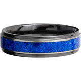 Lashbrook Black Zirconium 6mm Men's Wedding Band