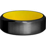 Lashbrook Black Zirconium 8mm Men's Wedding Band